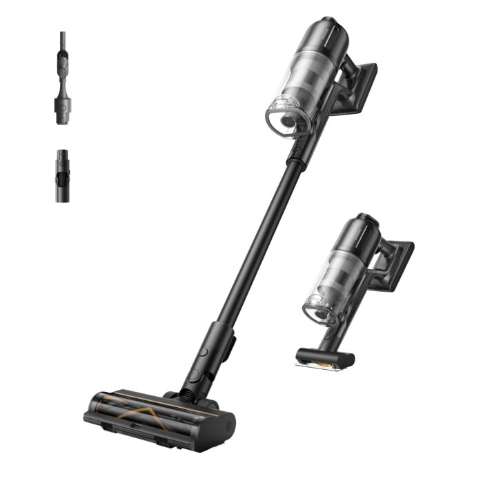 dreame Z30 Kabelloser Bodenstaubsauger, 28,000PA / 310 AW Saugkraft, 90 min Max Reinigungszeit, Dust-Reveal-Technologie, Tierhaar-Entfernungswerkzeug, Multi-Flächen-Saugkraft, Schmutzerkennung