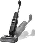 Tineco Floor ONE S7 Stretch Ultra Nass Trockensauger, 180° Lay-Flat Nasssauger, 85°C 5 Min Flashdry-Selbstreinige, 50 Min Laufzeit, DualBlock Anti-Tangle, Beide Kantenreinigen, Reinigen unter Möbeln