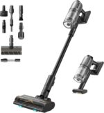 dreame Z30 Kabelloser Bodenstaubsauger, 28,000PA / 310 AW Saugkraft, 90 min Max Reinigungszeit, Dust-Reveal-Technologie, Tierhaar-Entfernungswerkzeug, Multi-Flächen-Saugkraft, Schmutzerkennung