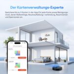 Ultenic Saugroboter mit Wischfunktion, 10000Pa 200Min Staubsauger Roboter mit Absaugstation 3,5L, LiDAR Navigation, 4-in-1 Saug und Wischroboter für Teppich Tierhaare Böden, APP Steuerung