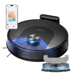 Ultenic Saugroboter mit Wischfunktion, 10000Pa 200Min Staubsauger Roboter mit Absaugstation 3,5L, LiDAR Navigation, 4-in-1 Saug und Wischroboter für Teppich Tierhaare Böden, APP Steuerung