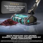 Shark PowerDetect Clean & Empty Akku-Staubsauger mit Absaugstation, bis 70 Min. Laufzeit, kabellos, selbstentleerend, für Tierhaare, Allergiker, Teppich und Hartböden, mit LED-Licht, Gold, IP3253EUT