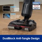 Tineco Floor ONE S7 Stretch Ultra Nass Trockensauger, 180° Lay-Flat Nasssauger, 85°C 5 Min Flashdry-Selbstreinige, 50 Min Laufzeit, DualBlock Anti-Tangle, Beide Kantenreinigen, Reinigen unter Möbeln