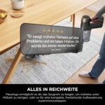 Shark PowerDetect Clean & Empty Akku-Staubsauger mit Absaugstation, bis 70 Min. Laufzeit, kabellos, selbstentleerend, für Tierhaare, Allergiker, Teppich und Hartböden, mit LED-Licht, Gold, IP3253EUT
