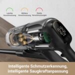 dreame Z30 Kabelloser Bodenstaubsauger, 28,000PA / 310 AW Saugkraft, 90 min Max Reinigungszeit, Dust-Reveal-Technologie, Tierhaar-Entfernungswerkzeug, Multi-Flächen-Saugkraft, Schmutzerkennung