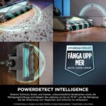 Shark PowerDetect Clean & Empty Akku-Staubsauger mit Absaugstation, bis 70 Min. Laufzeit, kabellos, selbstentleerend, für Tierhaare, Allergiker, Teppich und Hartböden, mit LED-Licht, Gold, IP3253EUT